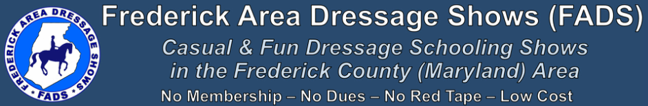 Frederick Area Dressage Shows